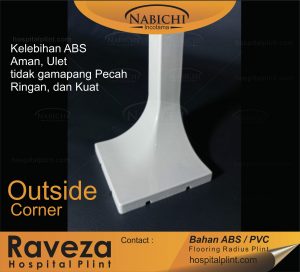 outside corner raveza bahan abs